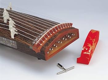 Amazon.co.jp: ゼンオン 文化箏 羽衣 ｿﾌﾄｹｰｽ付 ZK-10 短箏 小型でも