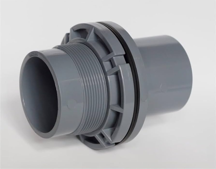 Amazon.co.jp: バルブソケット 50A ゴムパッキン2個付 水槽 配管