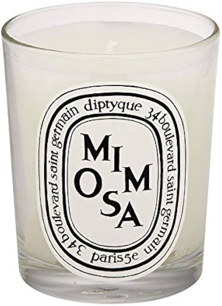 Amazon.co.jp: Diptyque フレグランスキャンドル ミモザ 190g [400345