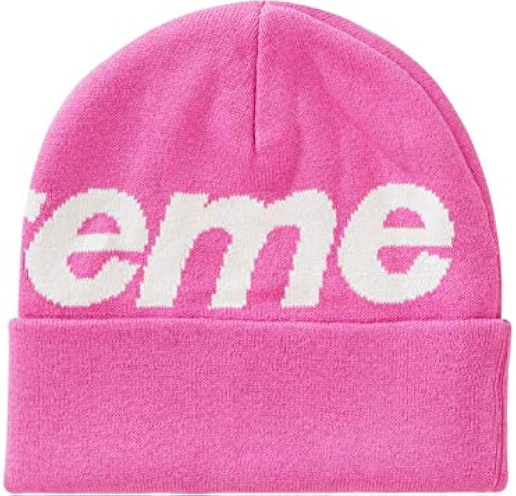Amazon | [シュプリーム] Big Logo Beanie ビッグロゴ ビーニー ニット