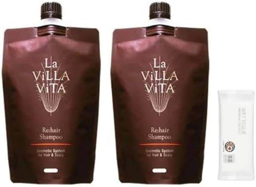 Amazon | 【2個セット】ラ・ヴィラ・ヴィータ リ・ヘア シャンプー S