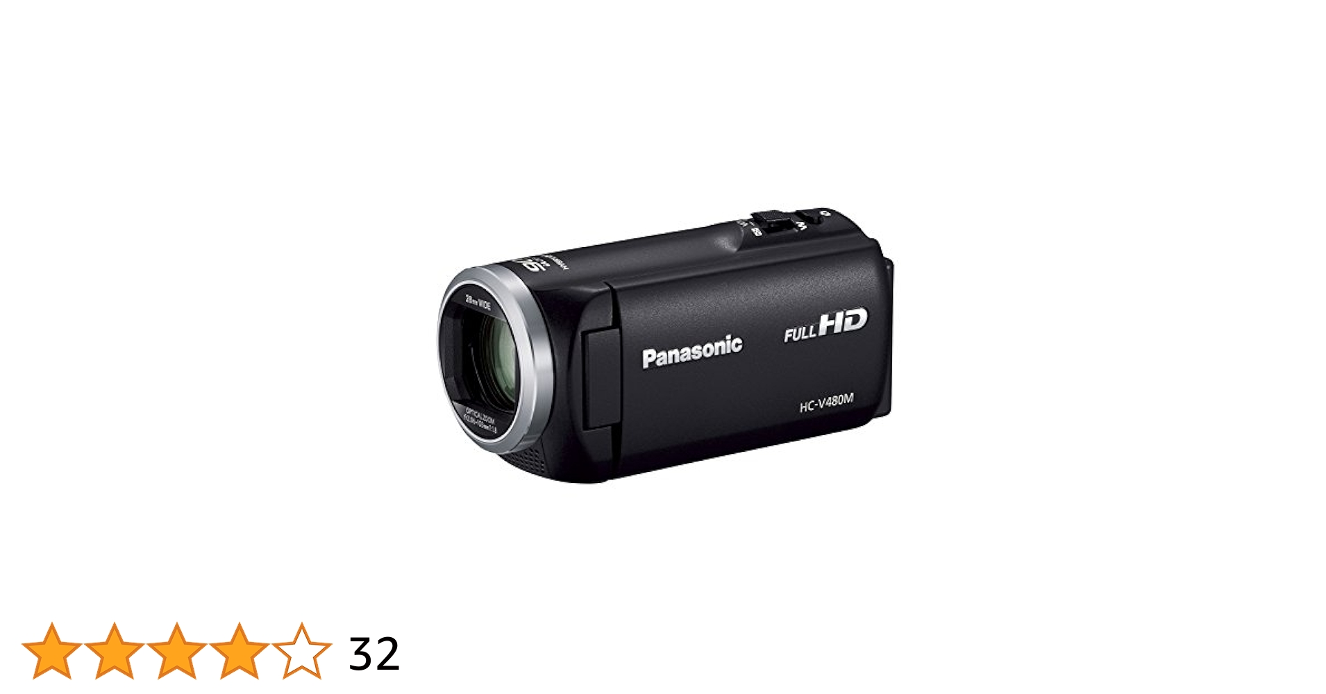 Panasonic HC-V480M ビデオカメラ