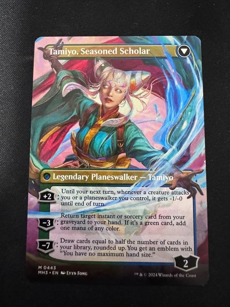 知りたがりの学徒、タミヨウ 英語版ボーダーレス テクスチャーfoil 4枚