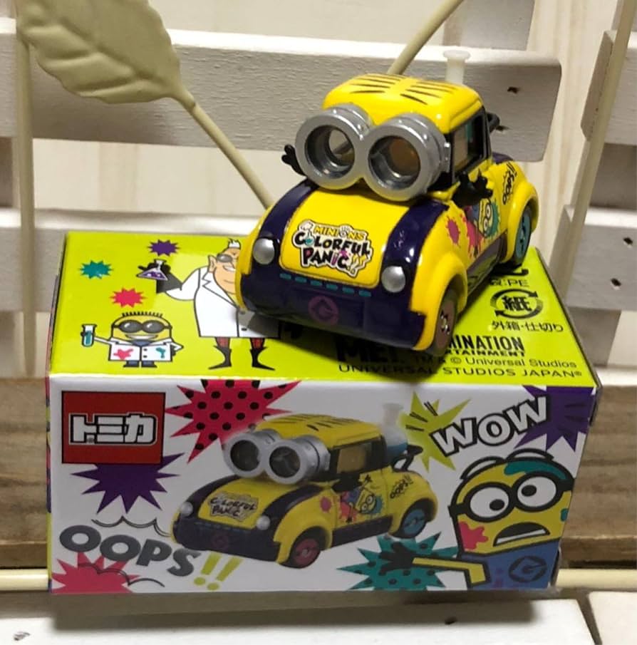 Amazon | USJ ミニオン トミカ ミニオンカー 限定 クルマ WOW OOPS