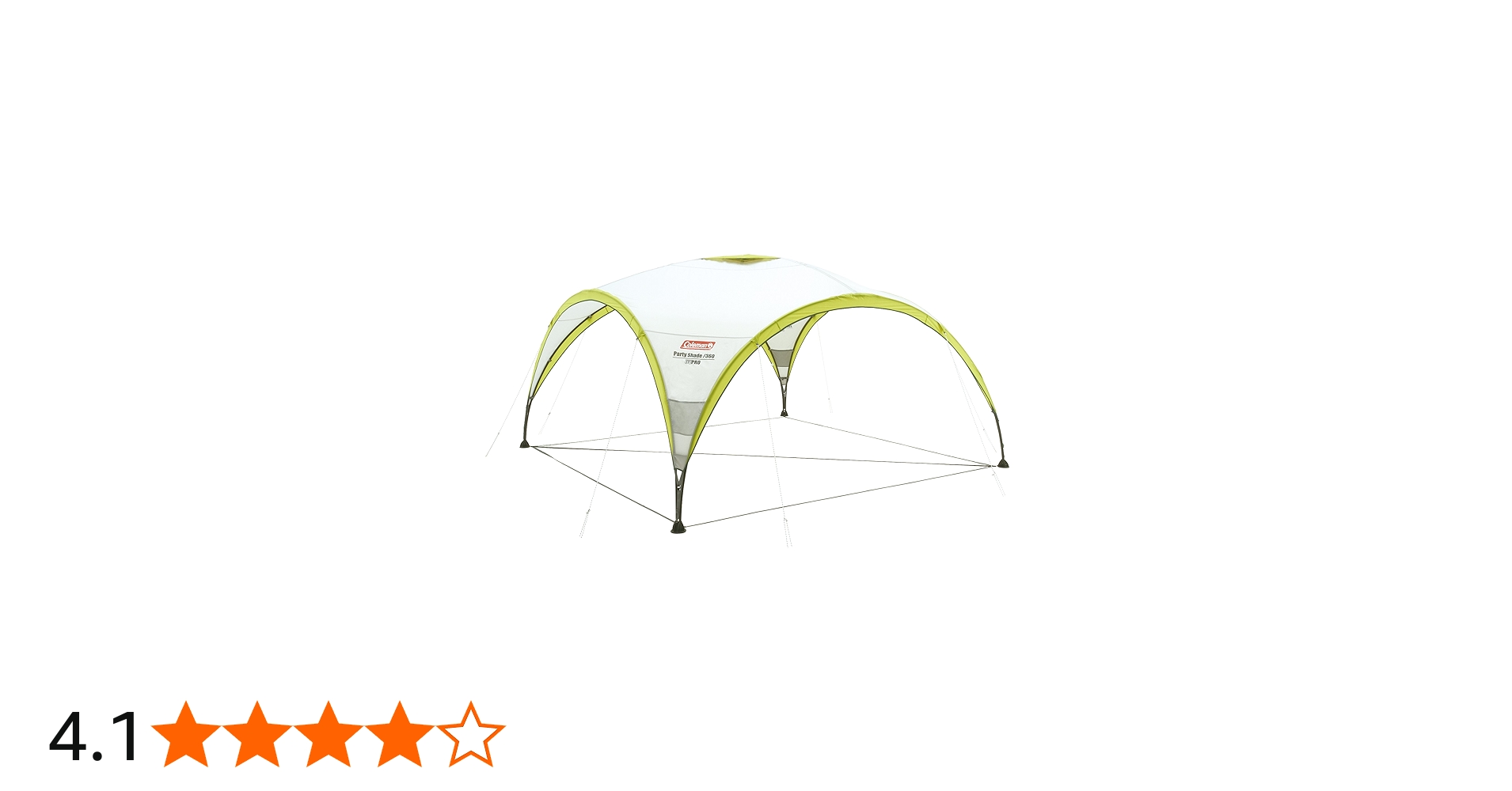 Amazon | コールマン テントタープ パーティーシェード/360 ライム