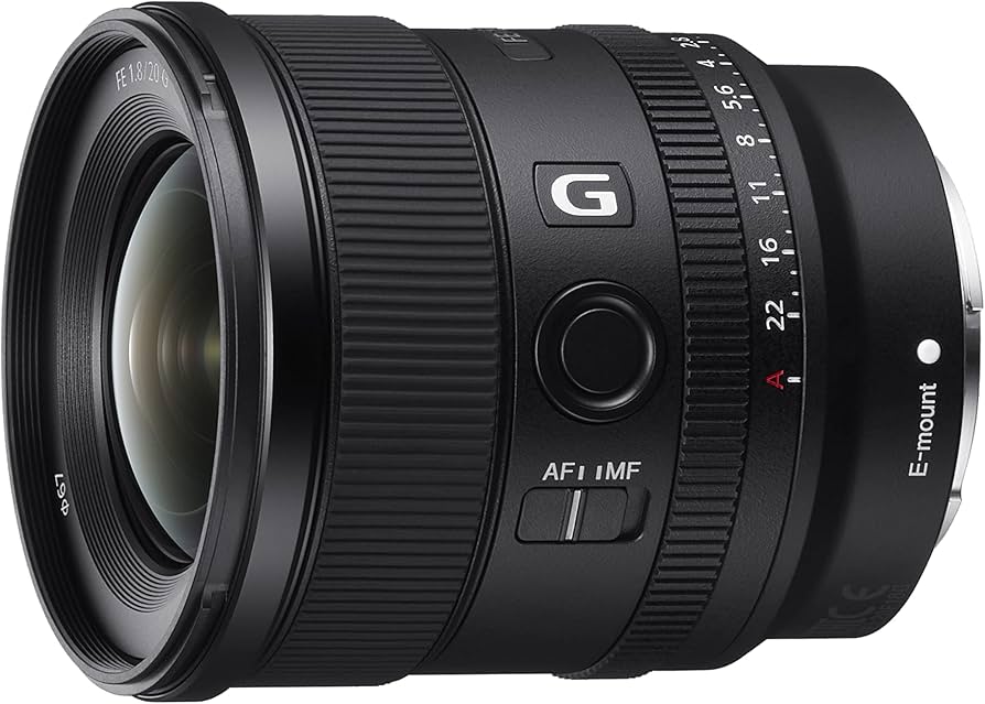 Amazon.com : Sony SEL20F18G - Full Frame Lens FE 20mm F1.8 G - A