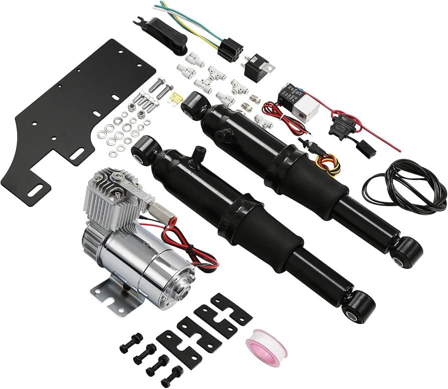 Amazon | HUILI-JPHOME リア エアライド サスペンション ハーレー