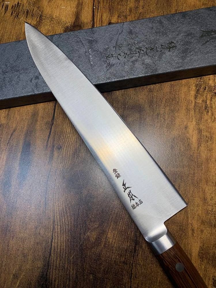 Amazon.co.jp: 正本 牛刀 包丁 9寸 最高級炭素鋼 : ホーム＆キッチン