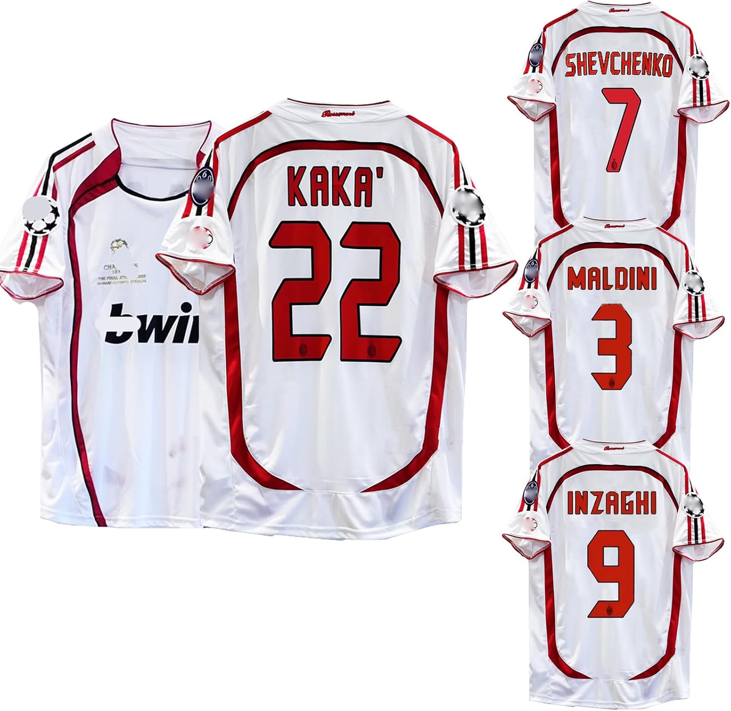 ACミラン イスタンブール 2005 サイン入りシャツ マルディーニ カカ AC