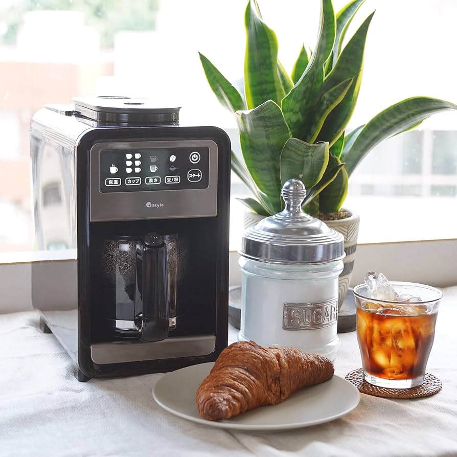 Amazon | 【Amazon Alexa認定】+Style スマート全自動コーヒーメーカー