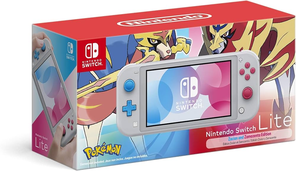 Amazon.com: Nintendo Switch Lite - Pokemon Sword and Shield