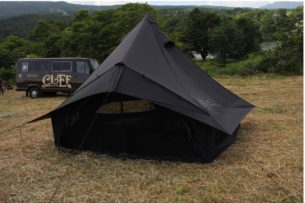 グロッケ12 黒テント、タープ、インナーマット付き 超お得！