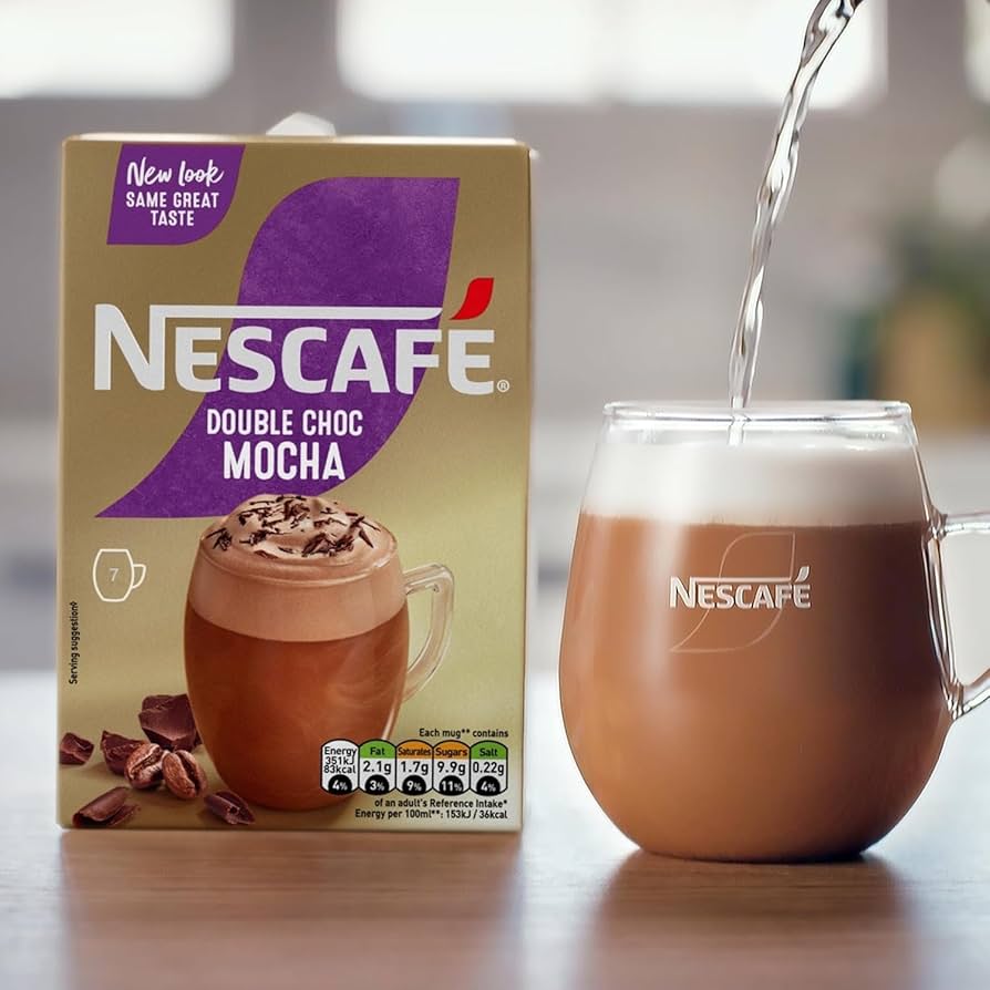 Amazon.com : Nescaf? Cappuccino Double Choca Mocha 8 Sachets 184 g
