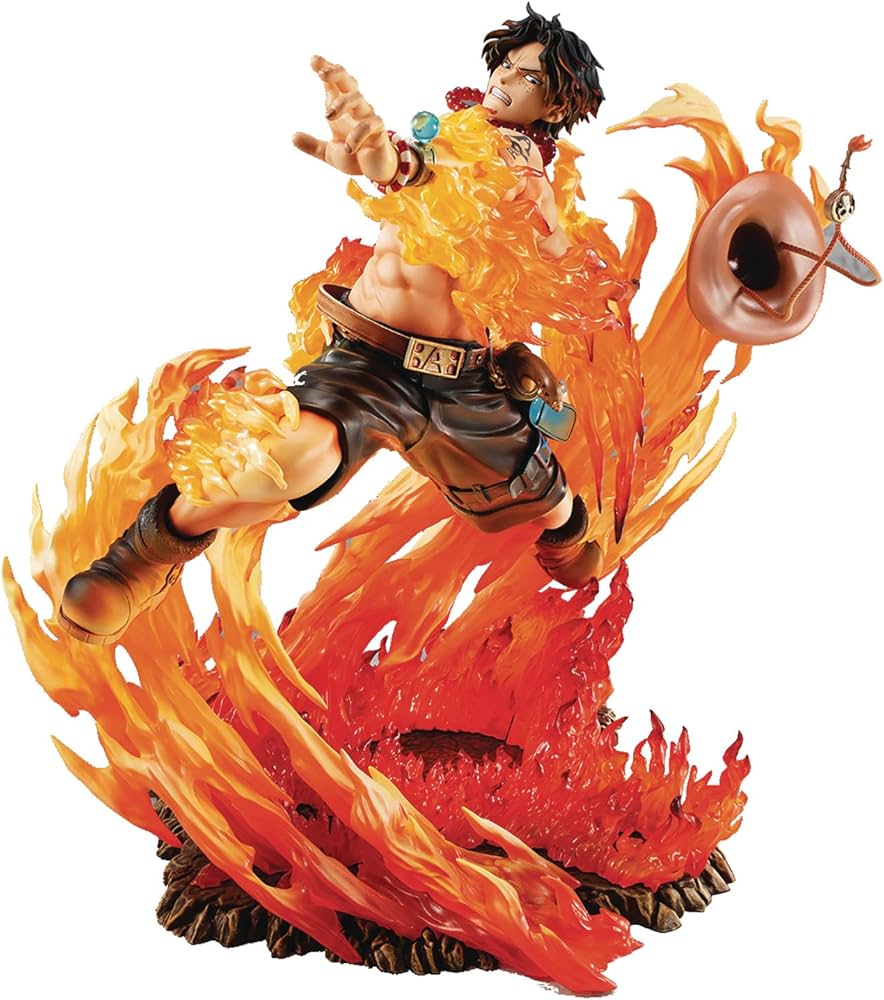 Amazon.com: Megahouse - One Piece - Portgas D Ace, Portrait of
