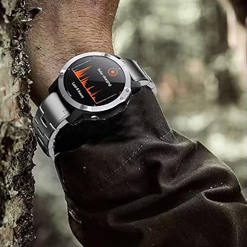 Amazon.co.jp: ガーミンチタンベルト チタンバンド ガーミン用 22mm