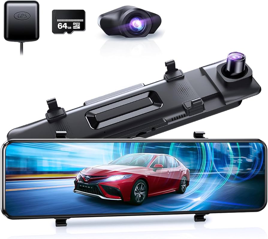 Amazon.co.jp: 【4K画質王＆GPS追跡】ドライブレコーダー ミラー型