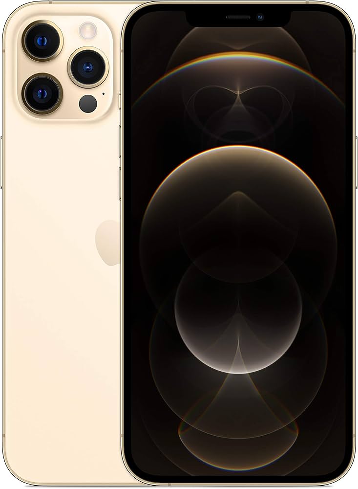 Amazon.com: Apple iPhone 12 Pro Max (256GB, Gold) [Locked] +