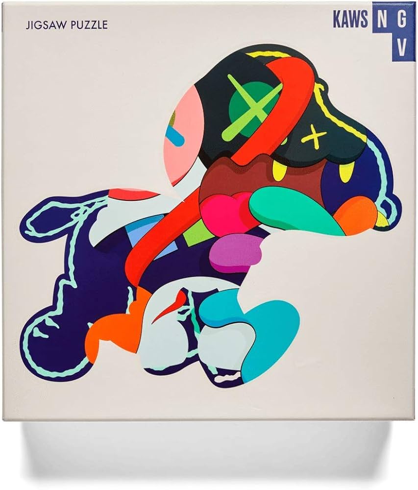 kaws パズル 単品右側 kaws パズル 単品右側 kaws パズル 単品右側