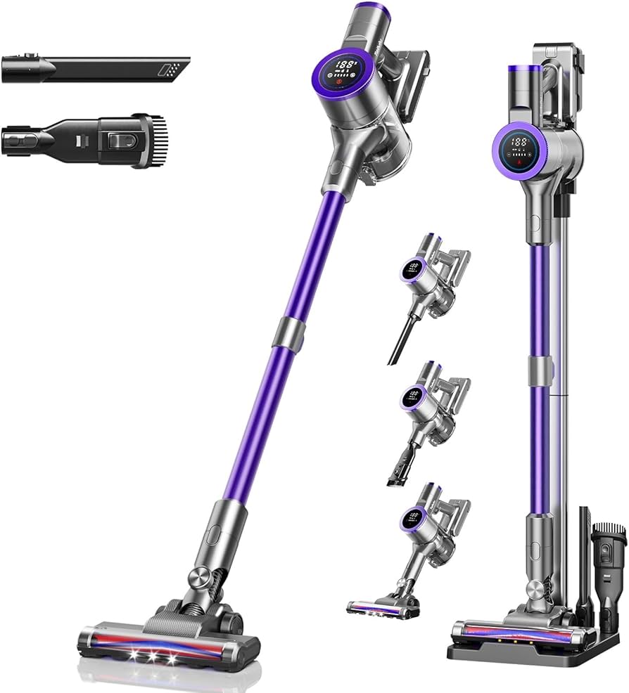 Amazon | 掃除機 コードレス【2026衝撃的デビュー！真90Kpa超強力吸引