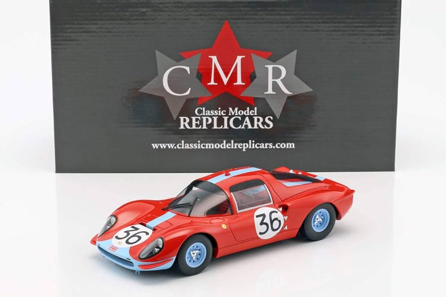 Amazon | CMR 1/18 フェラーリ ディーノ 206S #36 ルマン24時間 1966