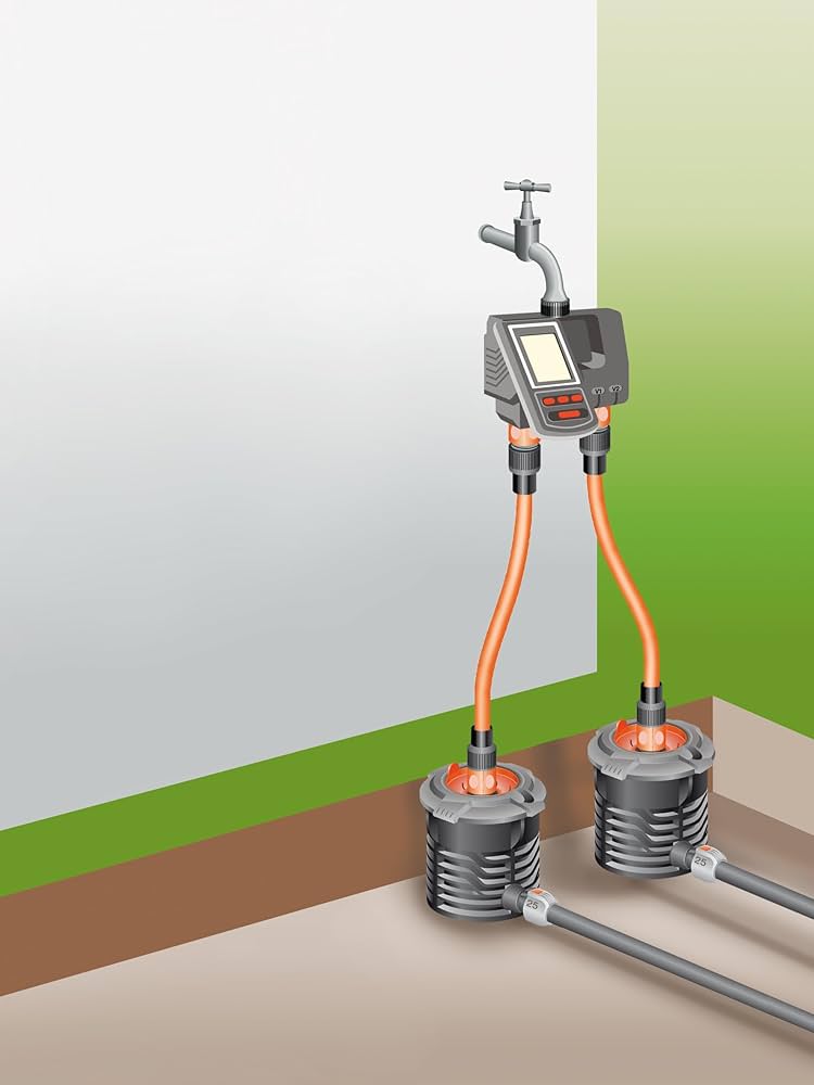 Amazon.com: Gardena 01874-20 Multi-Control Duo Water Computer