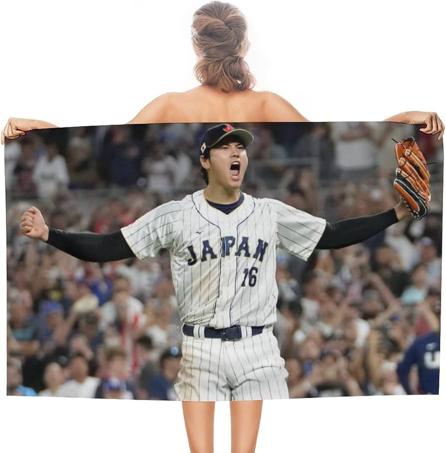 Amazon｜おおたに しょうへい 大谷翔平 Ohtani Shohei バスタオル