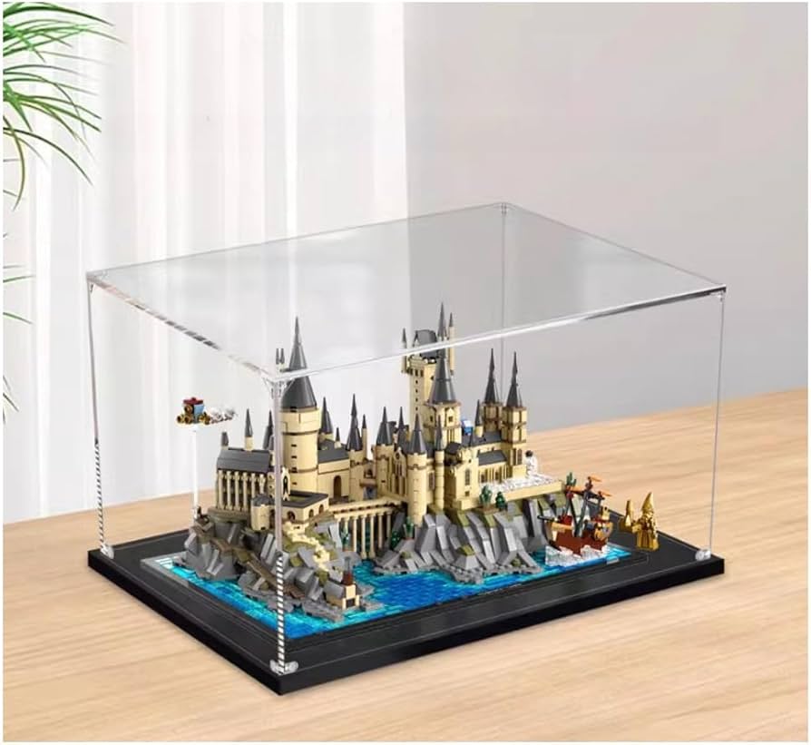 Amazon.co.jp: KCNN アクリル ショーケース、レゴ ホグワーツ城全貌 用
