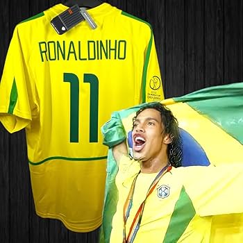 ブラジル代表 2005コンフェデ杯 ロナウジーニョ ユニフォーム ブラジル