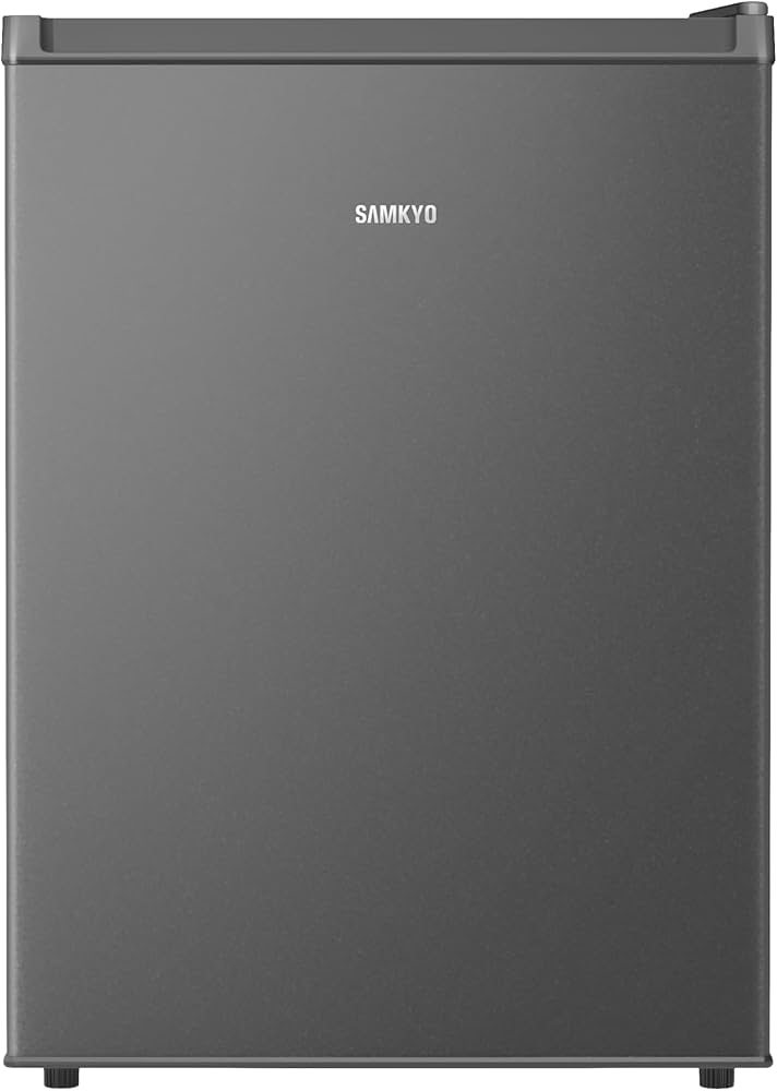 Amazon | SAMKYO 冷蔵庫 スリム 65L 幅44.4cm 小型 直冷式 右開き 1