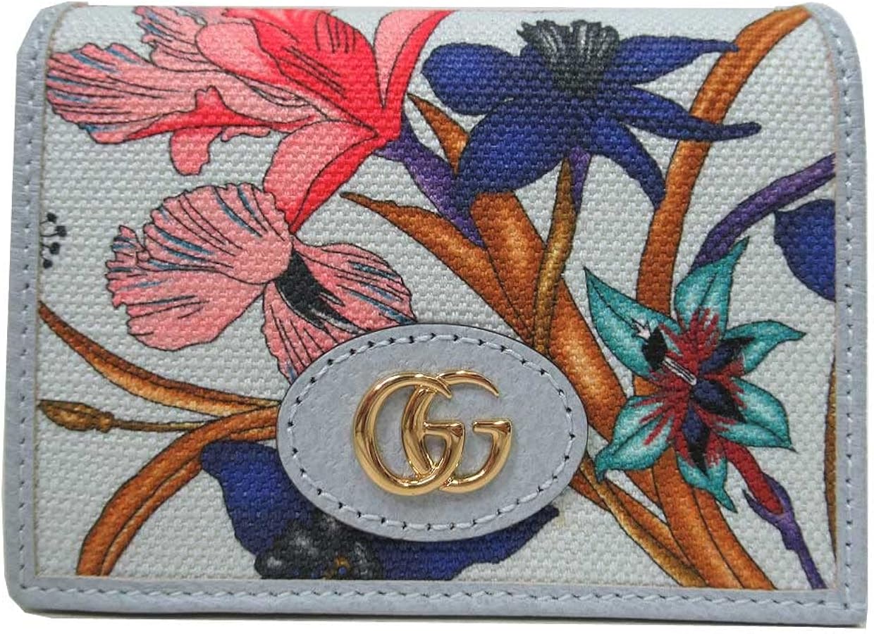 Amazon | [グッチ] ミニ財布 二つ折り レディース 577347 フローラ