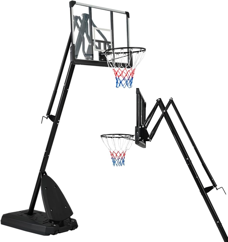 Amazon.co.jp: OSLEEP バスケットゴール 230-305cm 高さ無段階調節