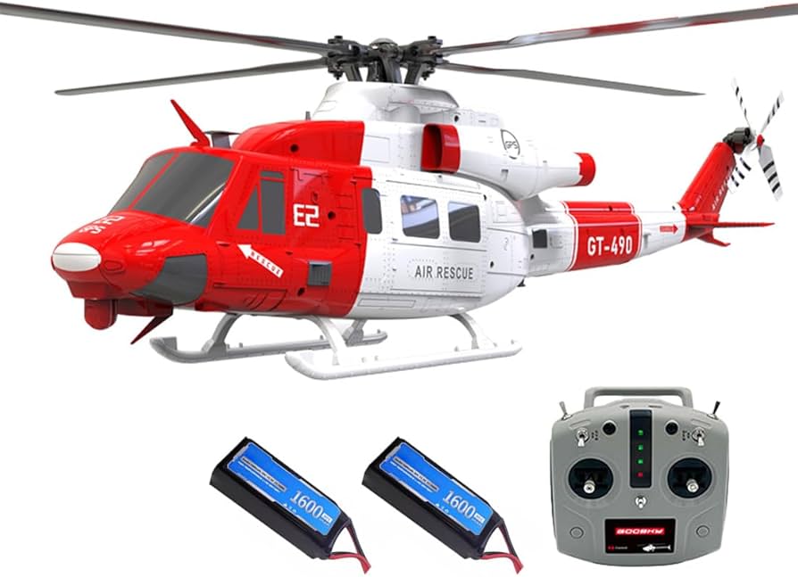 Amazon | GOOSKY E2 UH-1Y 初心者向けRCヘリ - デュアルモーターで迫力