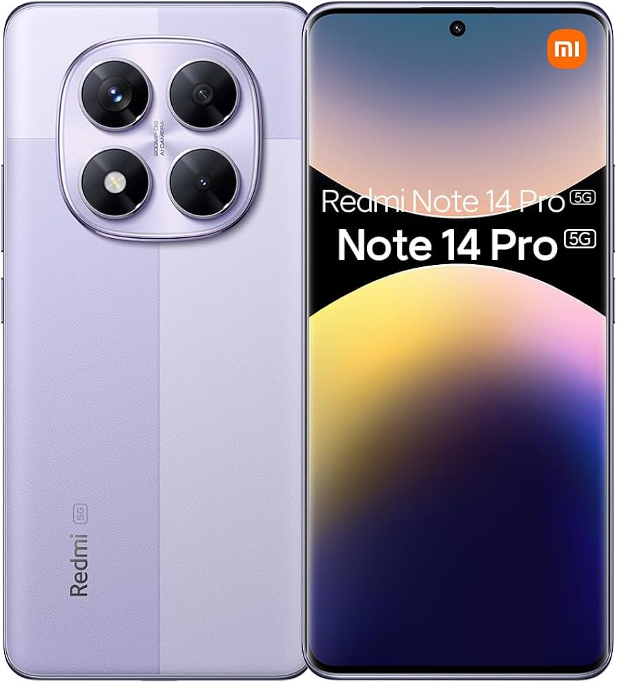Amazon.com: XIAOMI Redmi Note 14 Pro 5G + 4G LTE (for Tmobile Mint