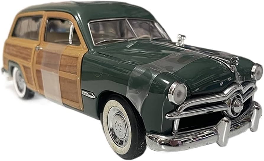 Amazon.co.jp: 車のモデル 1/18 1949 フォードウッディステーション