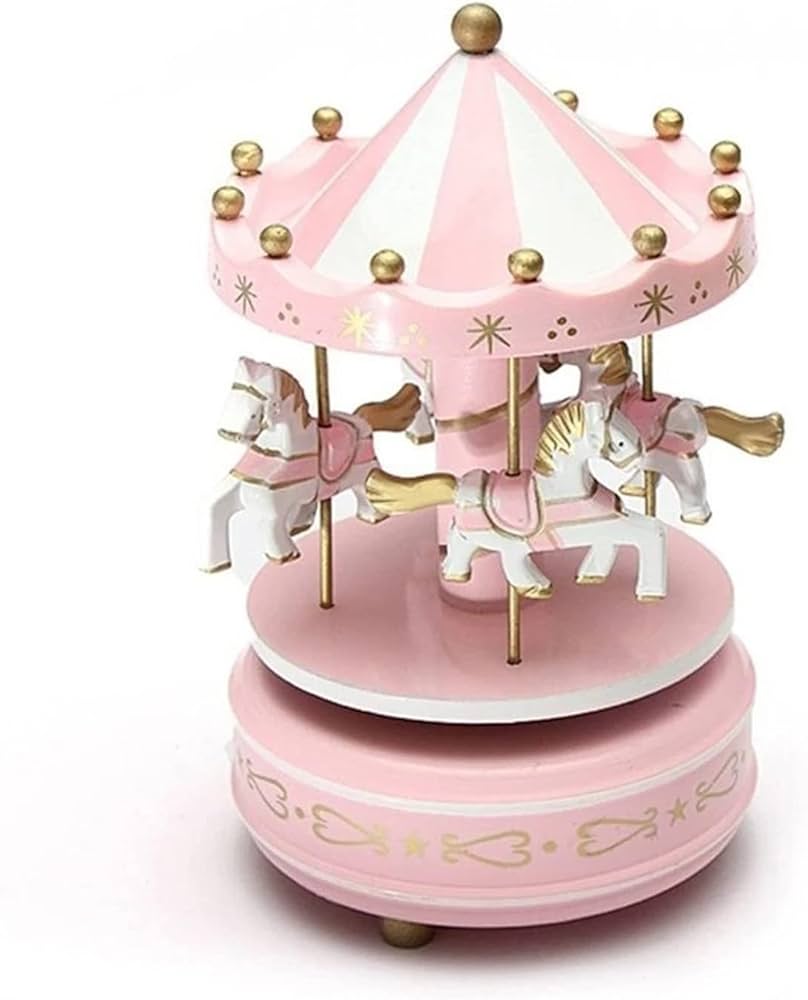 Amazon.co.jp: メリーゴーランドオルゴール、ミュージカルカルーセル馬