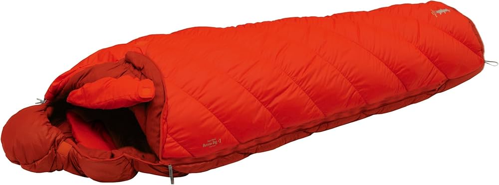 Amazon.co.jp: モンベル(mont-bell) 寝袋 バロウバッグ #1 オレンジ 右