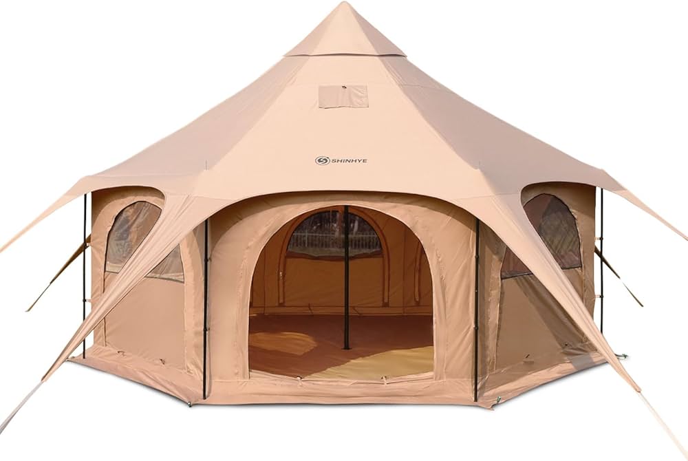 Amazon.co.jp: ShinHye ベルテント 5m TC ポリコットン キャンプテント