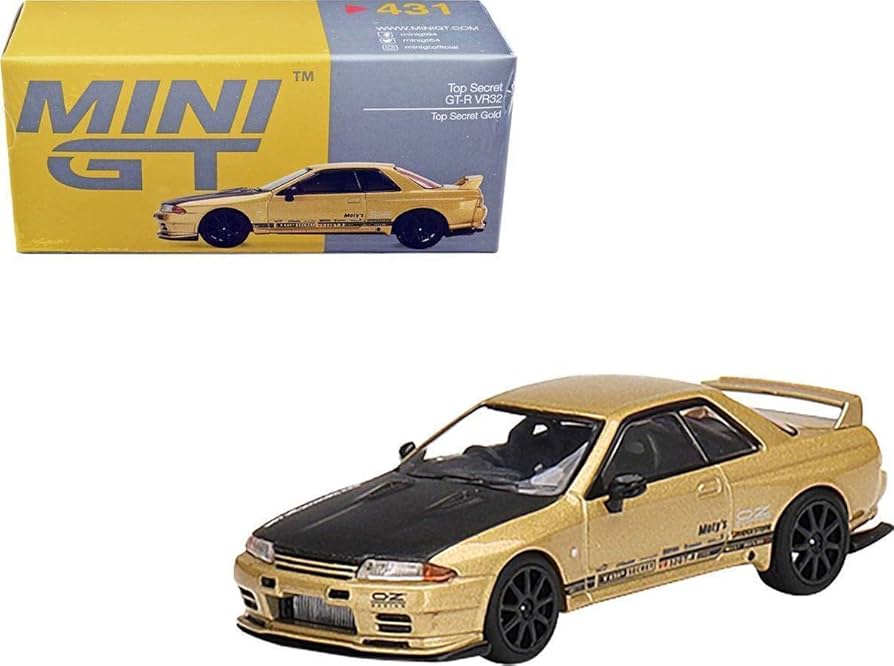 Amazon | MINI GT 1/64 日産 スカイライン GT-R VR32 トップ