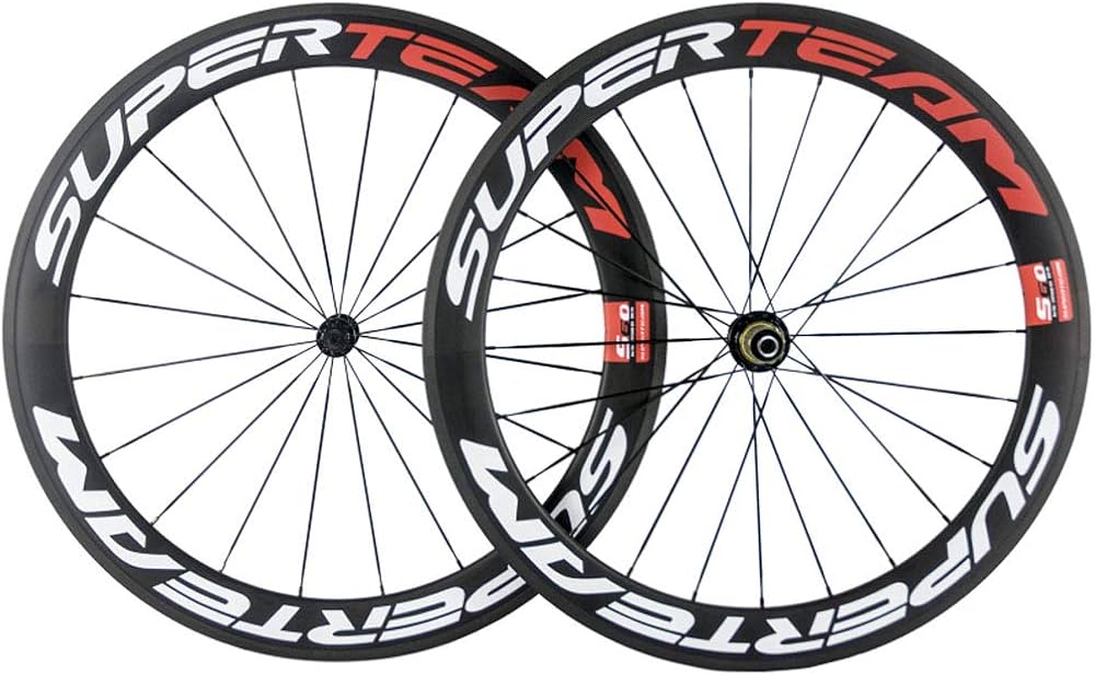 Amazon | Superteam カーボンクリンチャー 700c 60mm ロードバイク