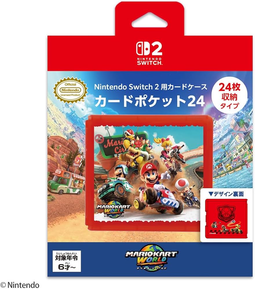 Amazon.co.jp: 【任天堂ライセンス商品】Nintendo Switch 2 用カード