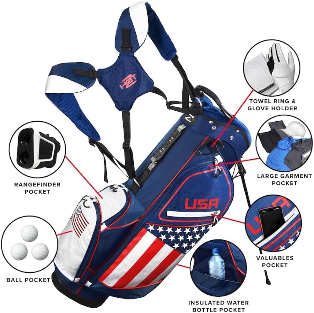 パディメロ】PING ゴルフバッグ アメリカ国旗デザイン 限定モデル