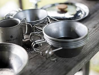 Amazon | スノーピーク(snow peak) シェラカップ SUS:Ti セット