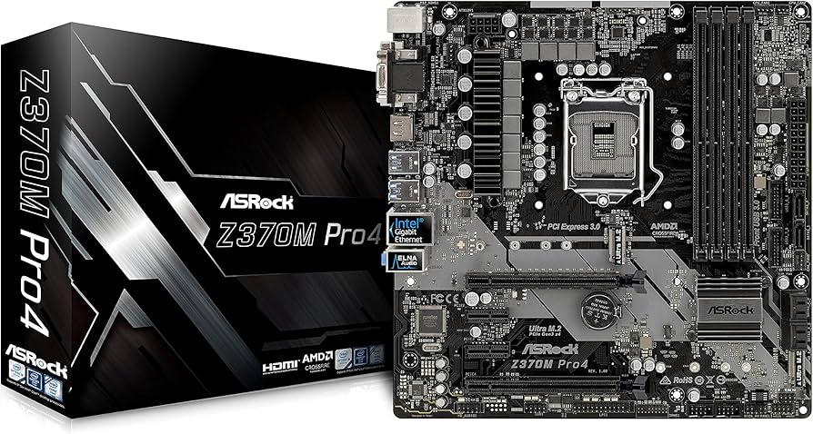 Amazon.com: ASRock Motherboard Motherboards Z370M PRO4 : Electronics