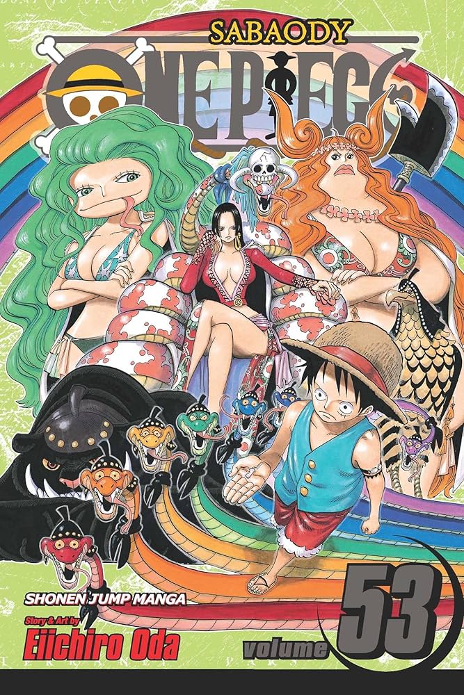 Amazon.com: One Piece, Vol. 53: 9781421534695: Oda, Eiichiro: Books