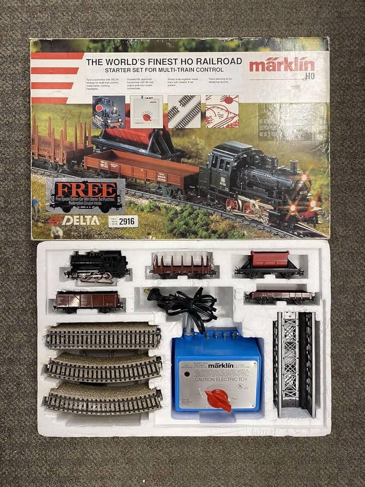 Amazon.com: Marklin HO DB Passenger Train Starter Set 2916 with