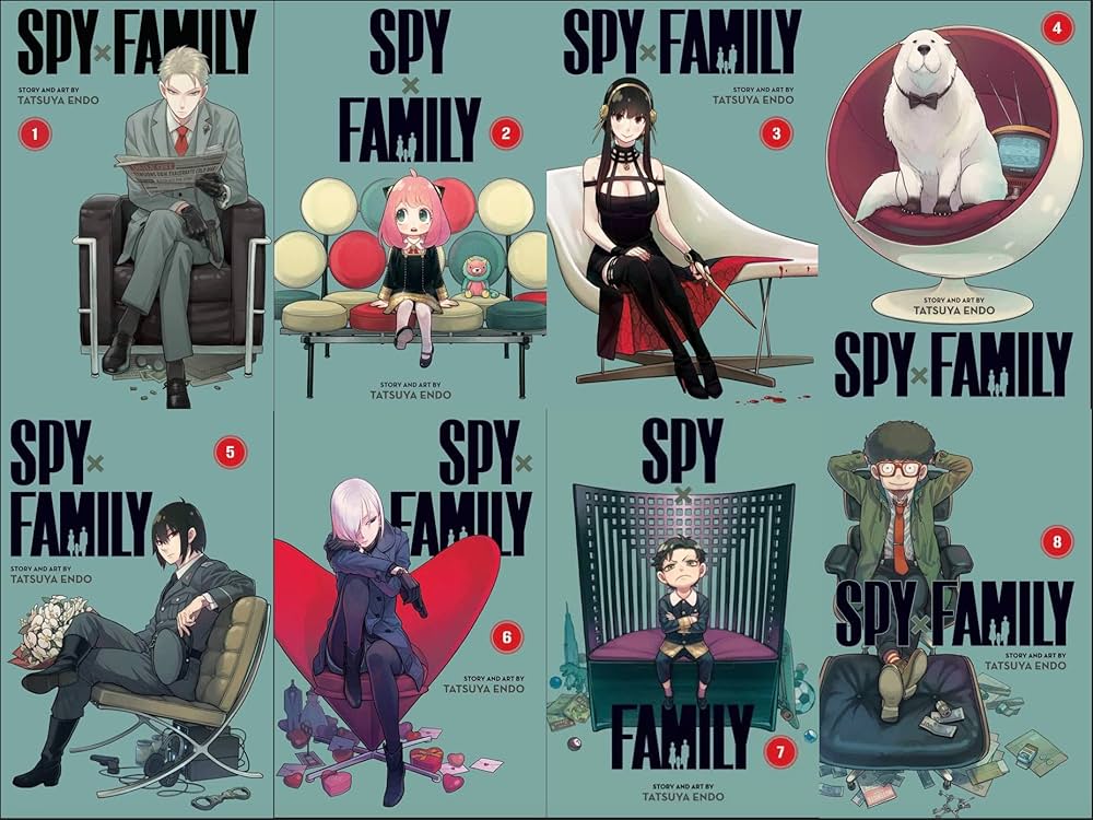 Spy x Family Vol. 1-8 Bundle Set (8 Book Collection): Tatsuya Endo