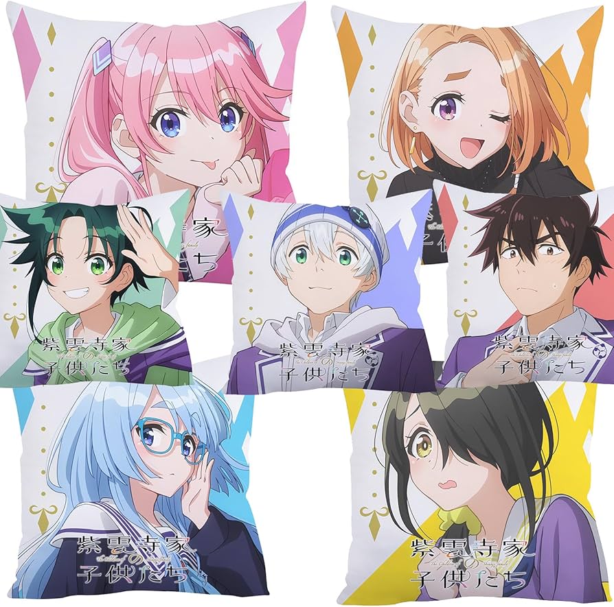 ゆ*き様 紫雲寺南 紫雲寺家の子供たち 風バスタオル タペストリー