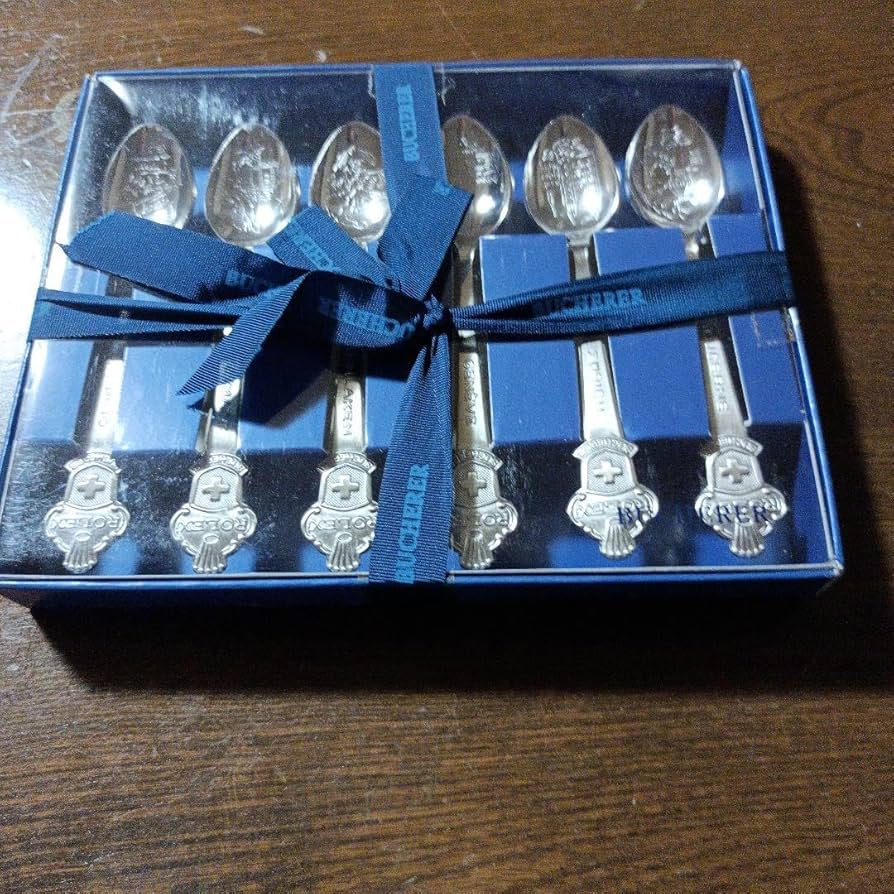 Amazon | ロレックス ブッフェラースプーン6本セット | ノーブランド品