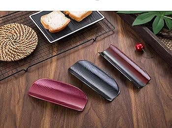 Amazon｜おしぼりトレイ おしぼり置き プラスチック製 木目調 おしぼり