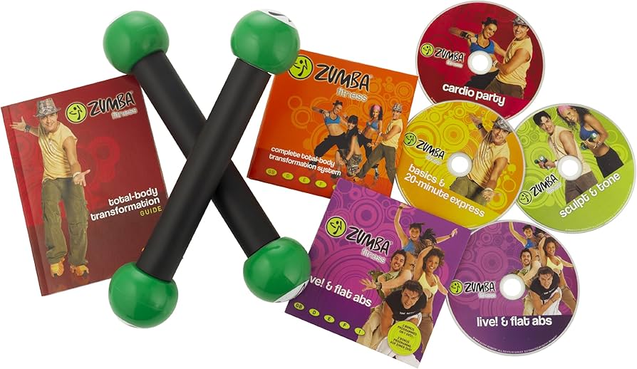 Amazon.co.jp: 【ZUMBA】 ズンバ 米国版 (DVD4枚+マラカスタイプ